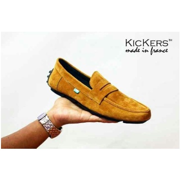 RECOMENDED !!! Sepatu Casual Slop Pria - Slip On Pria - Casual Santai - Formal Kerja - Casual - Kickers Jevlin