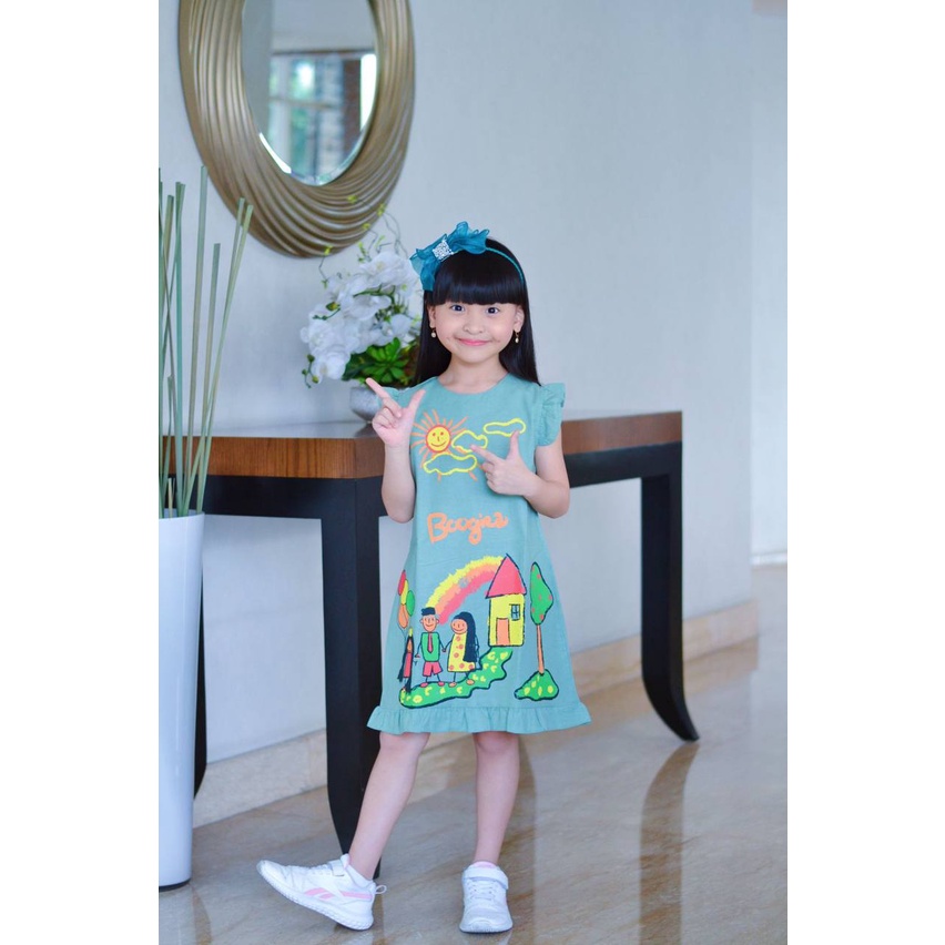 Dress anak Painting By Boogiea