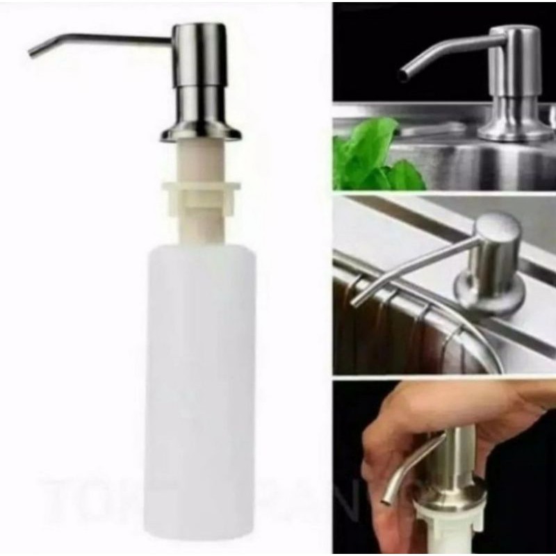 Paket komplit kitchen sink inobe 6045 stainless kran flexible &quot;ORIGINAL&quot; / Paket sink kotak 6045 stainless