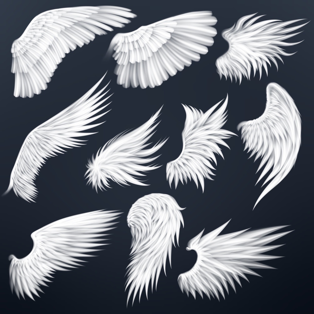 Procreate Brush - 130+ Brushes Tattoo, Wings &amp; Glitter Effects Brush Stamps