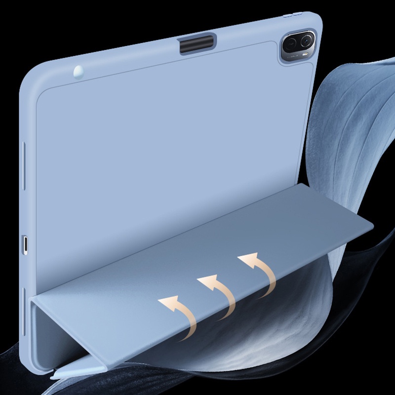 Case Holder Pensil Magnetik Tri-fold Untuk Xiaomi Mi Pad 5 Pro / Mi Pad 5 2021 Mipad 5 11 &quot;