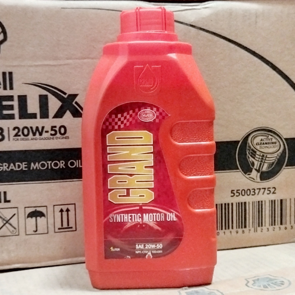OLI MESIN MOTOR GRAND UNIVERSAL 20W-50 1 LITER