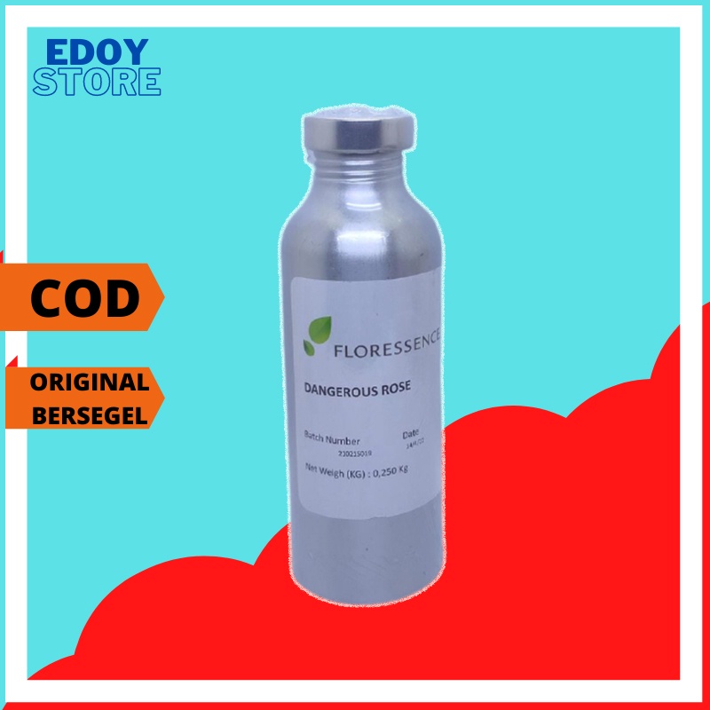 PARFUM DANGEROUS ROSE BY FLORESSENCE SEGEL ORI 250 GRAM. INSPIRASI AVRIL LAVIGNE PARFUME MURAH
