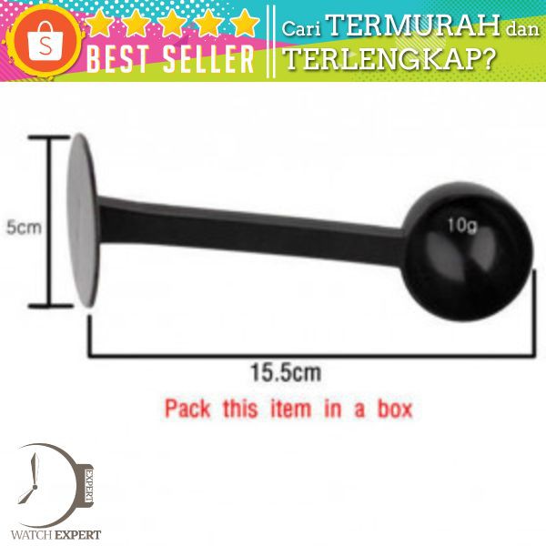 COD 2 in 1 Sendok Takar Kopi Measuring Spoon + Coffee Tamper - HOOMIN G1120