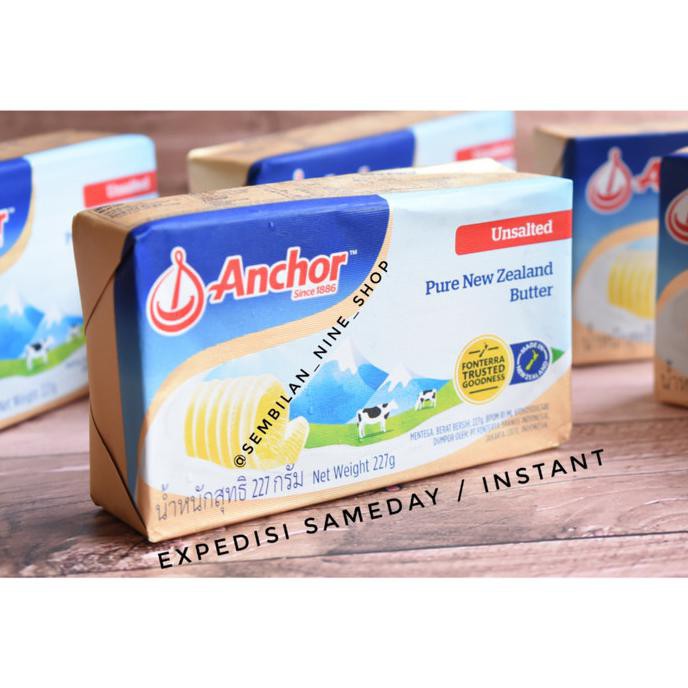 

Anchor Unsalted Butter 227 Gram