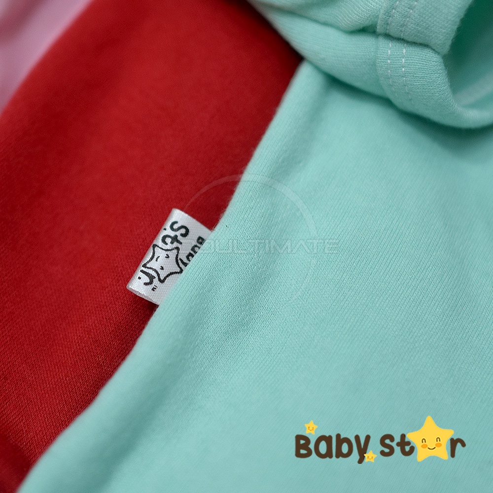 BCS-179 BABY STAR Jumper Bayi Lengan Panjang Jumpsuit Bayi Baju Bayi Pakaian Bayi Jumper bayi Jumsuit bayi Baju Tidur Bayi Laki Laki Perempuan Newborn