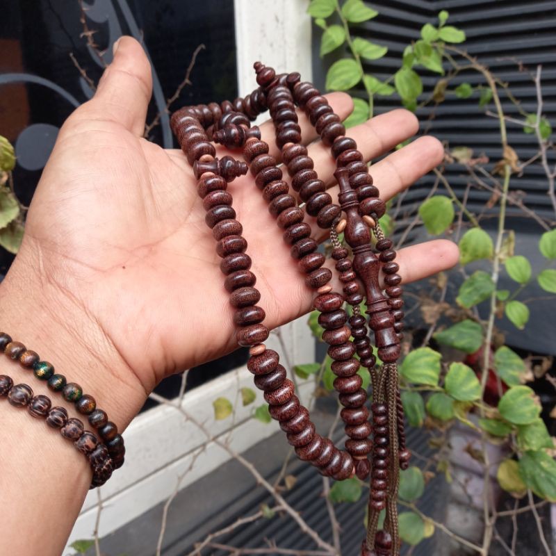 Tasbih Tijani Galih Asem 12mm Tasbih Tijani Yuser Tasbih Tijani  murah Tasbih Tijaniyah by TUTUL Han