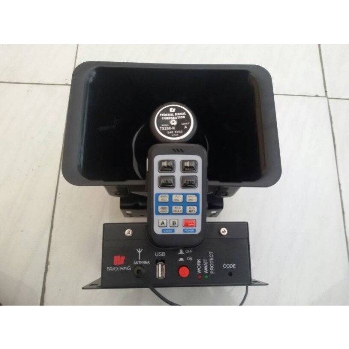 sirine police TOA 200watt.