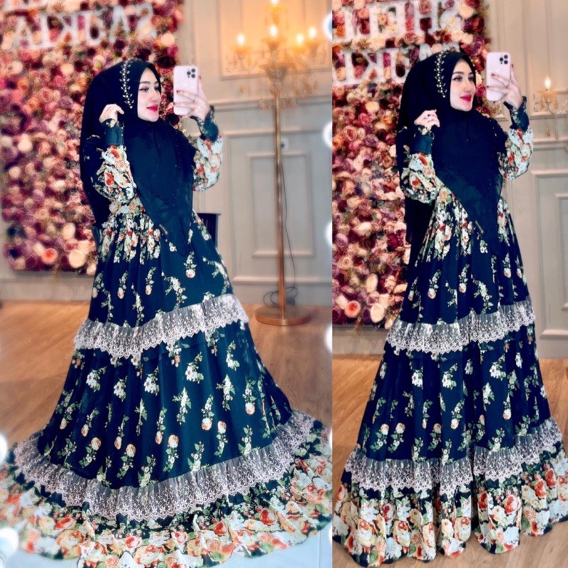 SET SYAR I FLOWER BY SHELLASAUKIA ORIGINAL