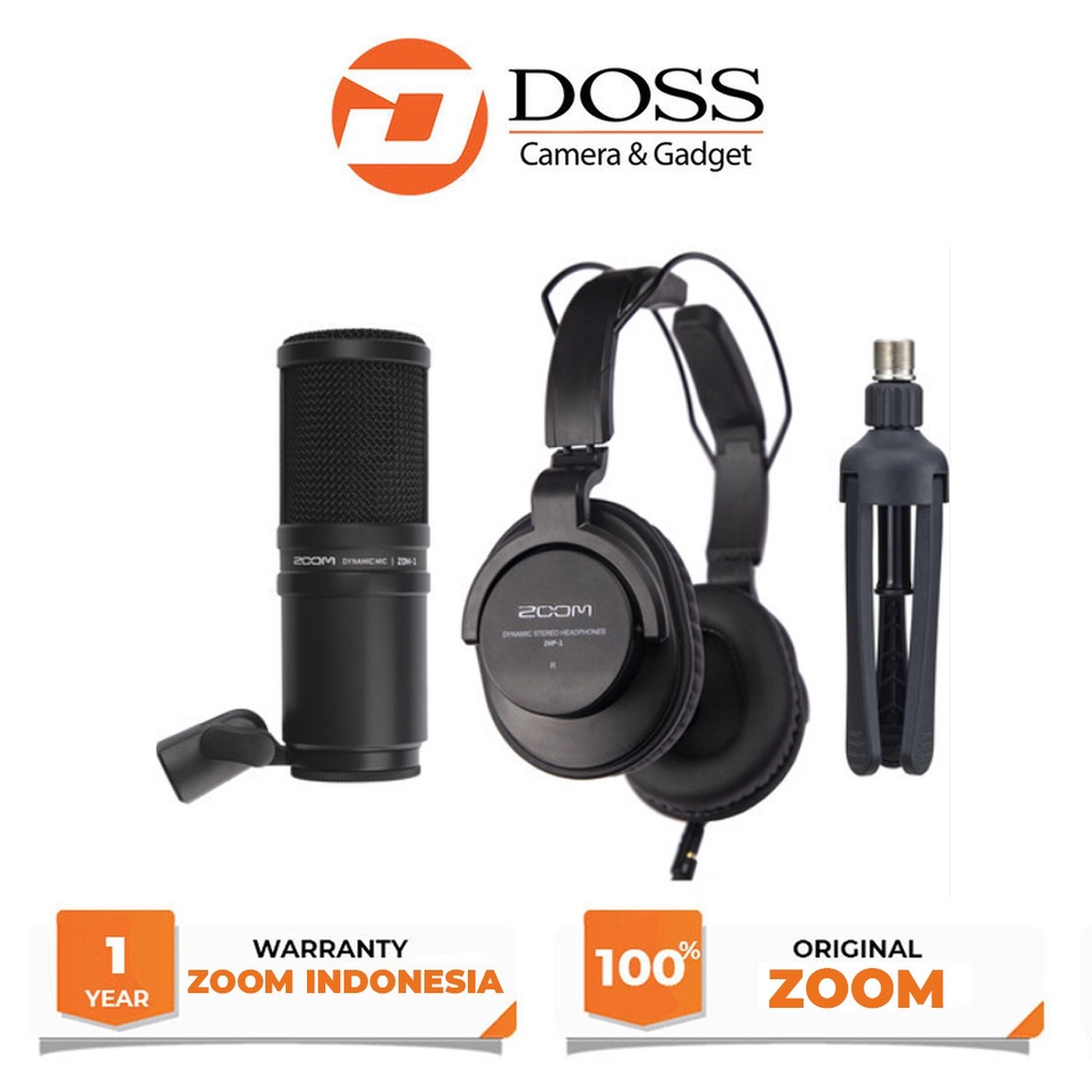 Zoom ZDM-1 Podcast Mic Pack - Zoom ZDM-1