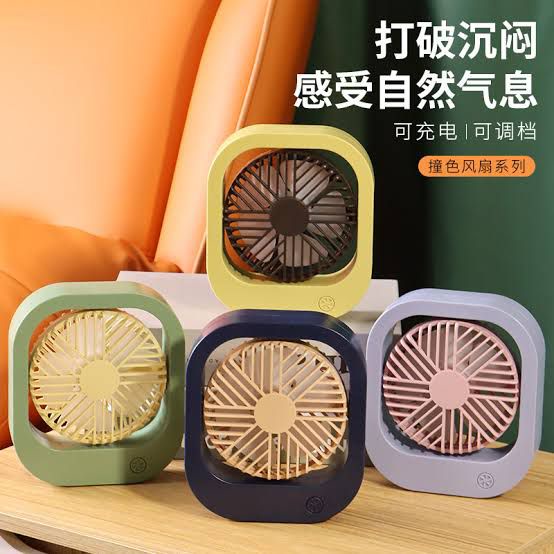 DIANDI SQ2177 Kipas Mini Kipas Angin Mini Portable USB Rechargeable Mini Fan