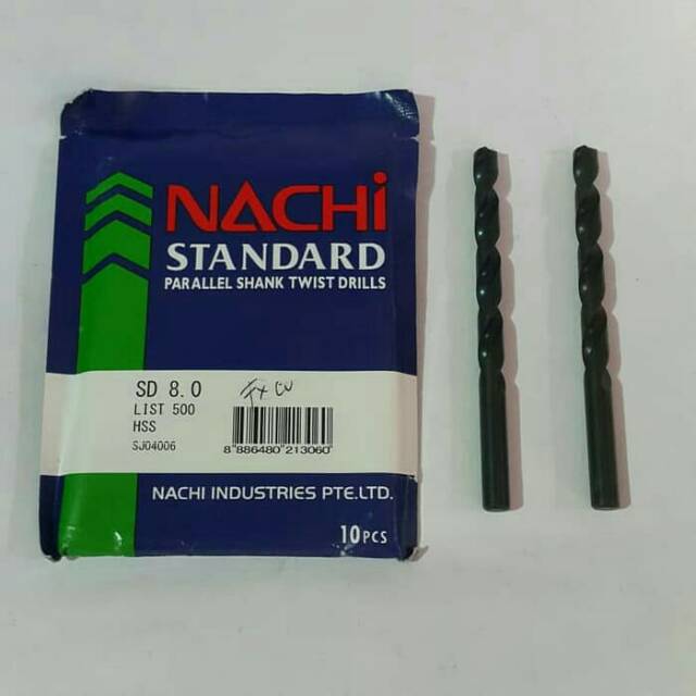 Mata bor besi 8 mm Nachi