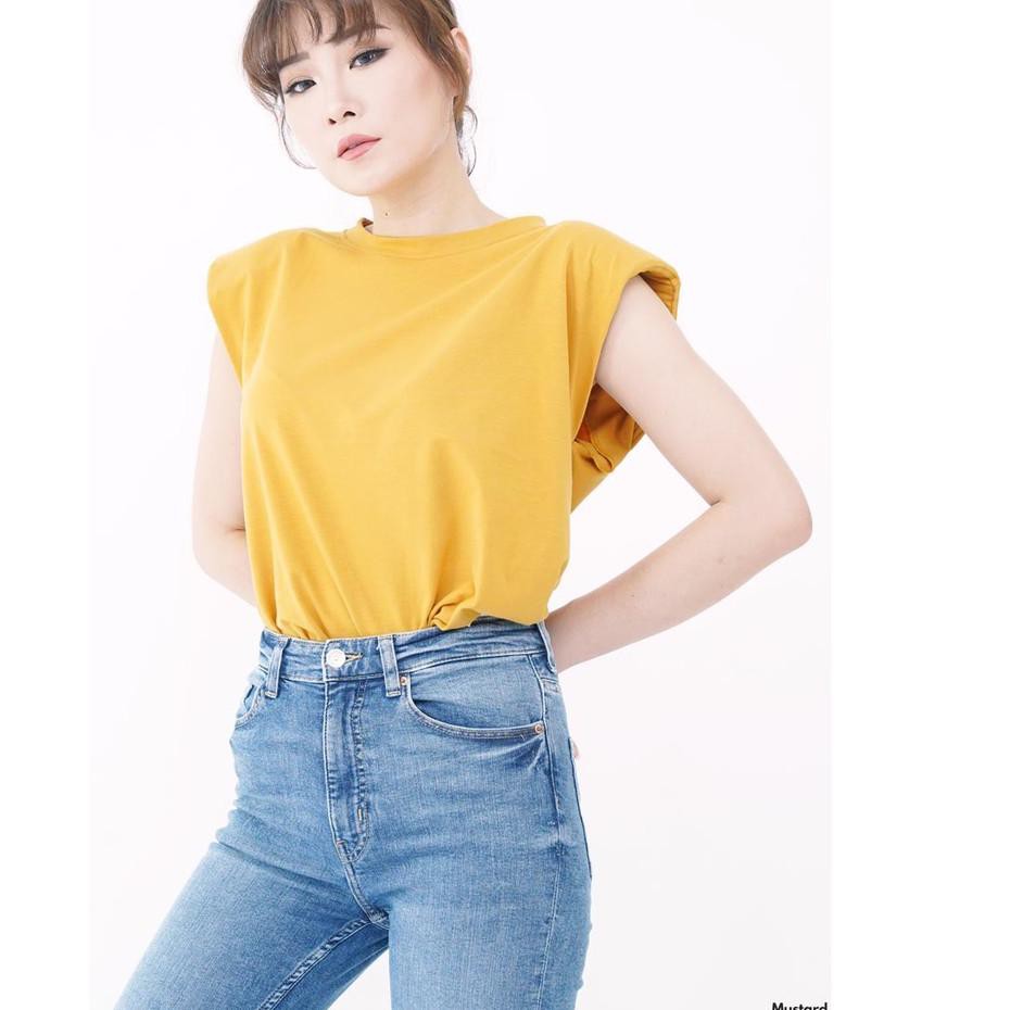 ► Padded Tshirt / Yesco Blouse / Muscle Tee ✻