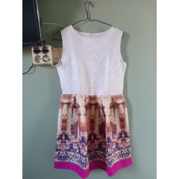 Dress White Preloved