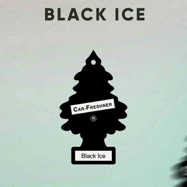 Black Ice Little Trees Parfum Mobil Gantung Car Freshner Pewangi Murah Interior Ruangan Xpander Dll