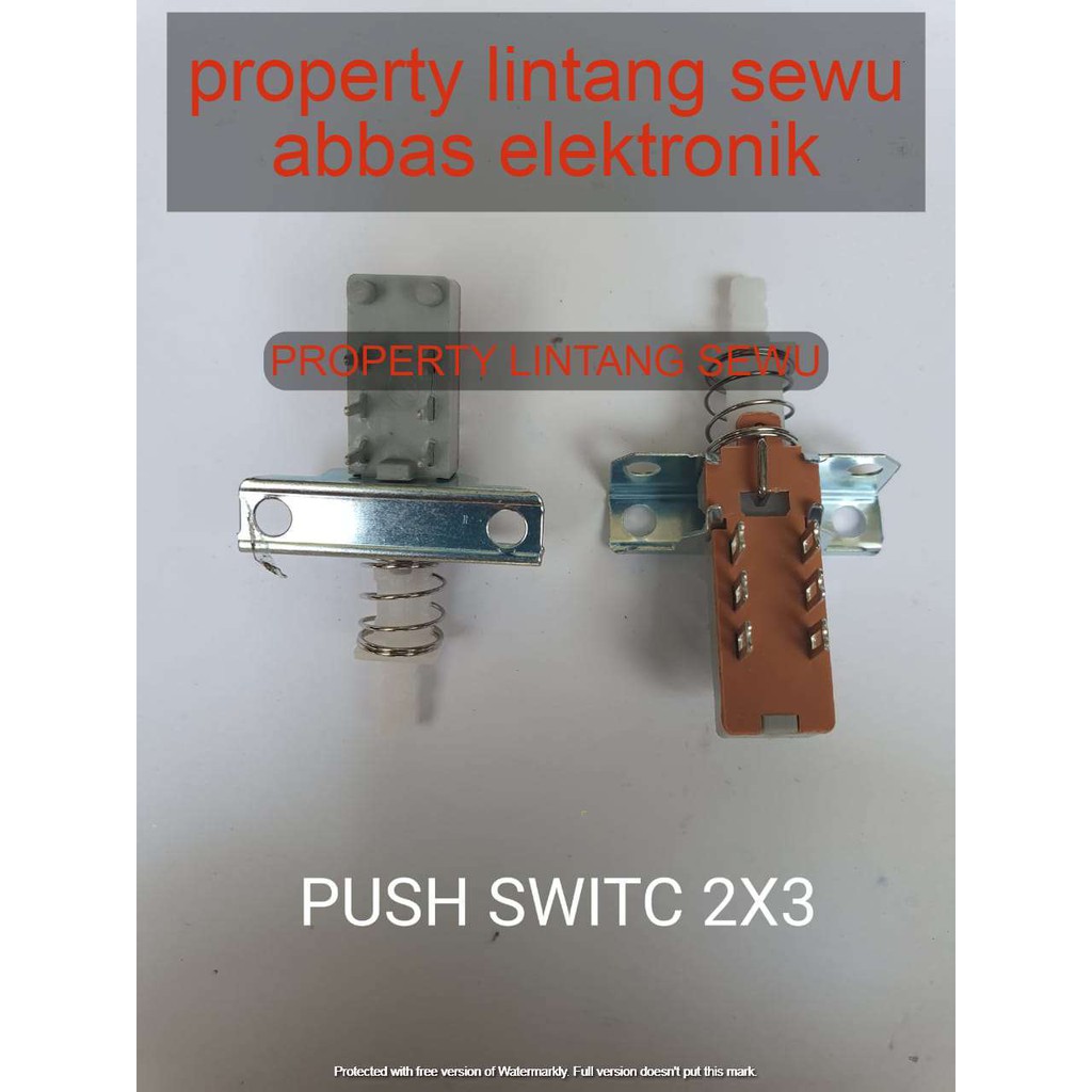 SAKLAR SWIT DPDT 2X3