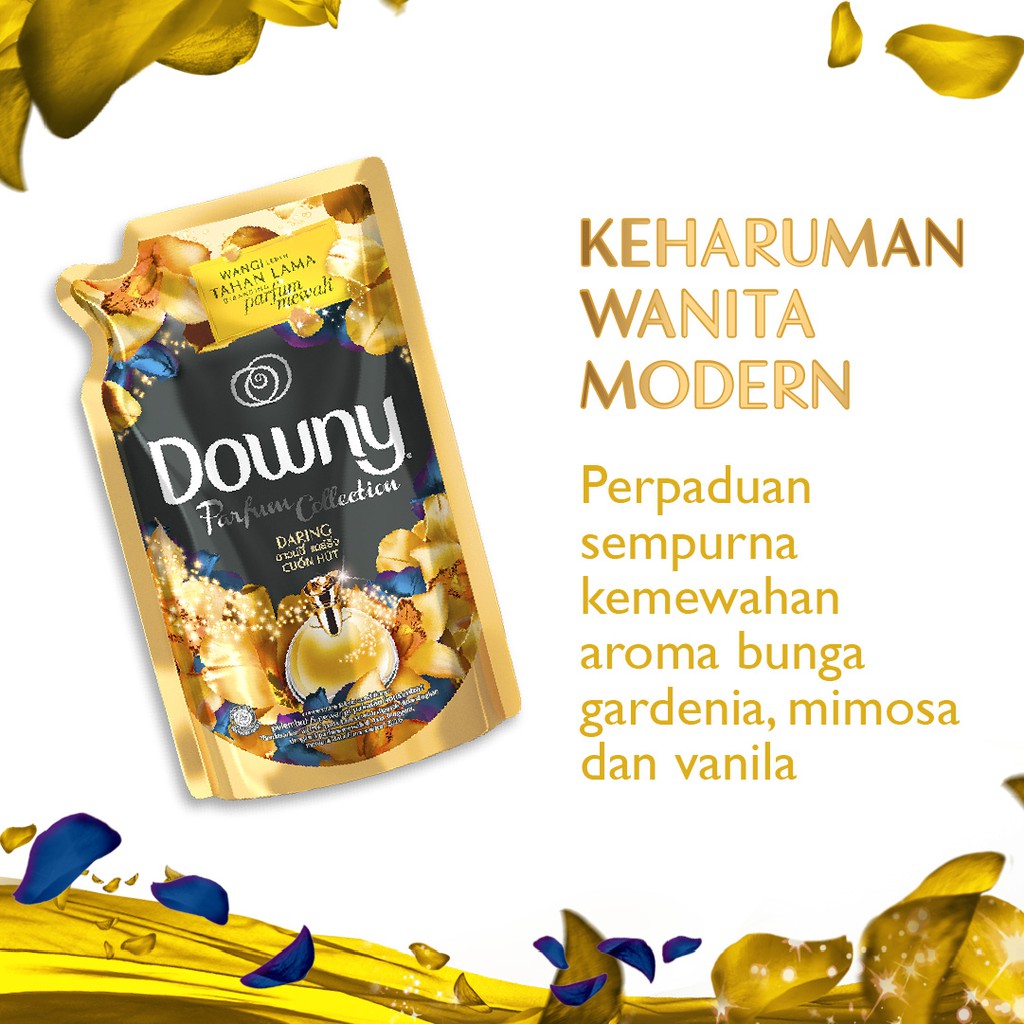 DOWNY Daring Pewangi dan Pelembut Pakaian Konsentrat Daring Refill 680 ml