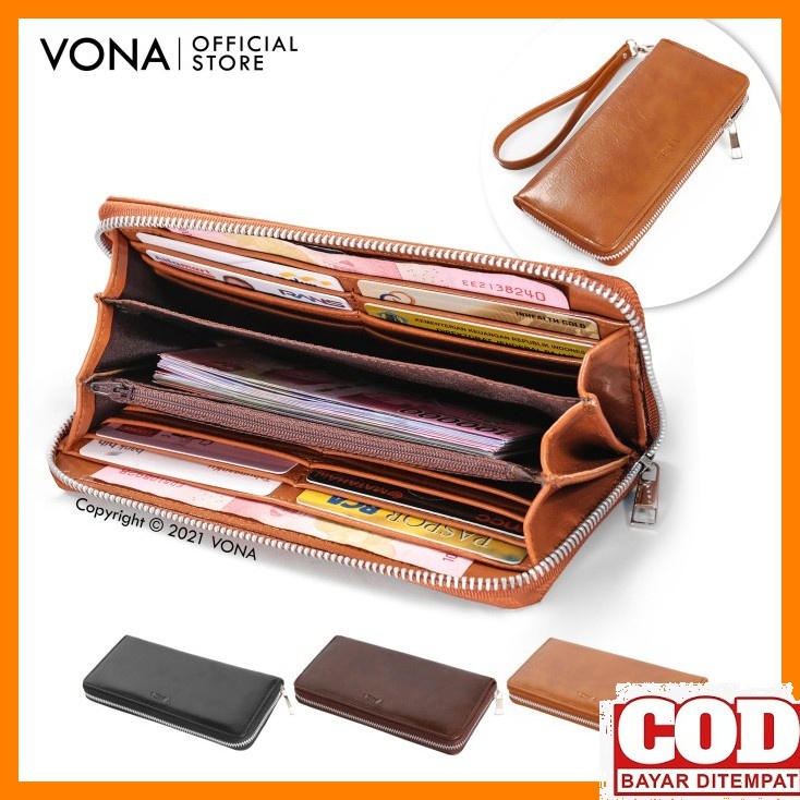 Dompet Pria Dompet Eksekutif Import Curewe Kerien Pria Cowo Busin MK651 Vona Dompet Wanita Pria Te