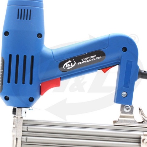 MESIN STAPLES ELETRIC GUN H&amp;L F30/ Stapler Staples Gun Electrik/ELECTRIC STAPLES/MESIN TEMBAK PAKU