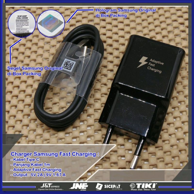 TC TRAVEL CHARGER CASAN SAMSUNG GALAXY S10 TYPE C USB CABLE