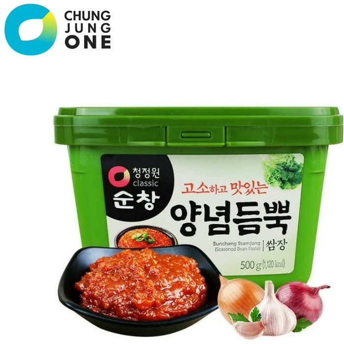 

Ready- Chung Jung One Sunchang Ssamjang 500 Gram | Saus Sambal Tauco Korea
