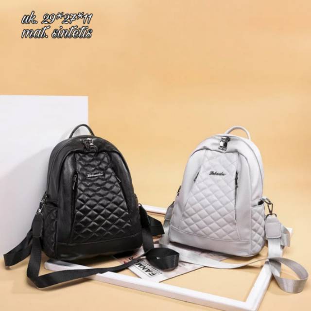 ANSEL WANITA BURBERRY TYPE JC TW 9332 8802 GC Tas Wanita Ransel P GAYA BARU KERJA CEWEK SANTAI 2415