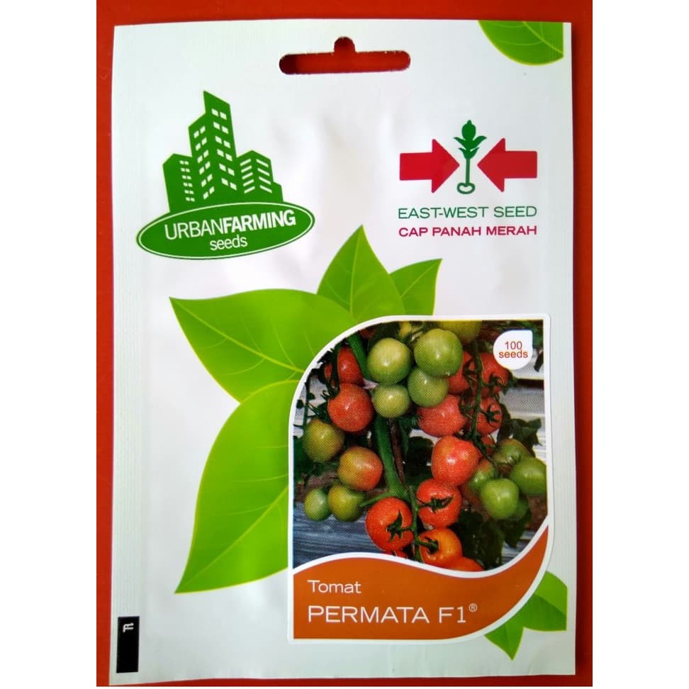 Tanah Media Tanam - Pupuk - Gunting Rumput Benih Tomat Permata Hibrida Jenis Baru Promo Promo