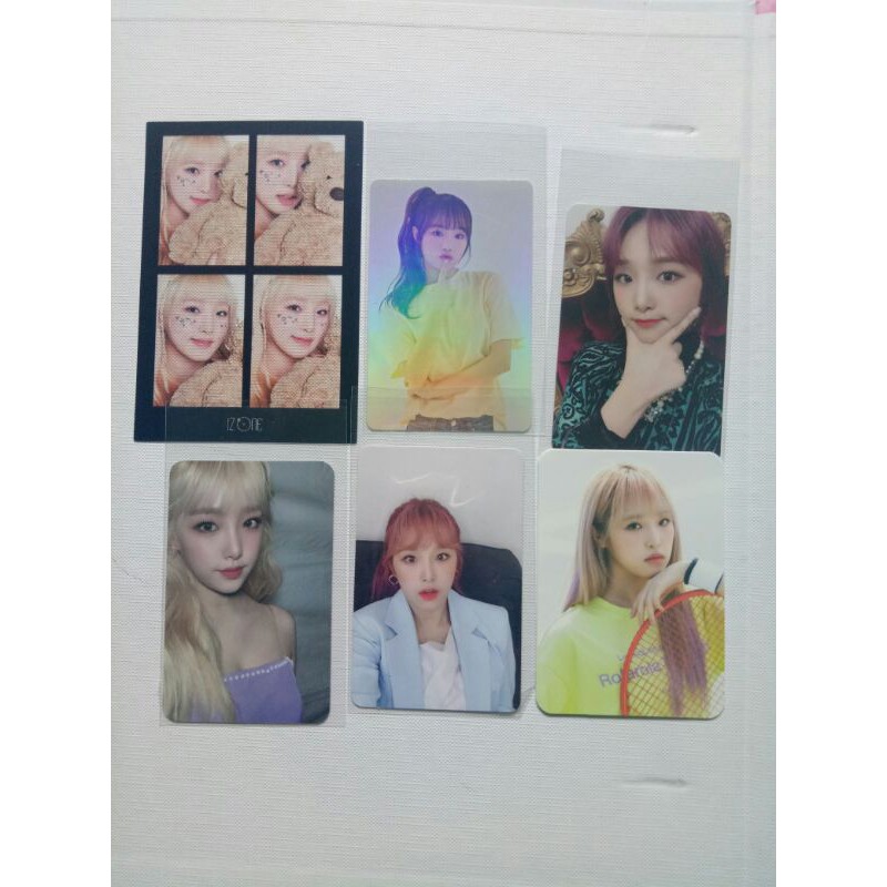 CHOI YENA IZONE PHOTOCARD