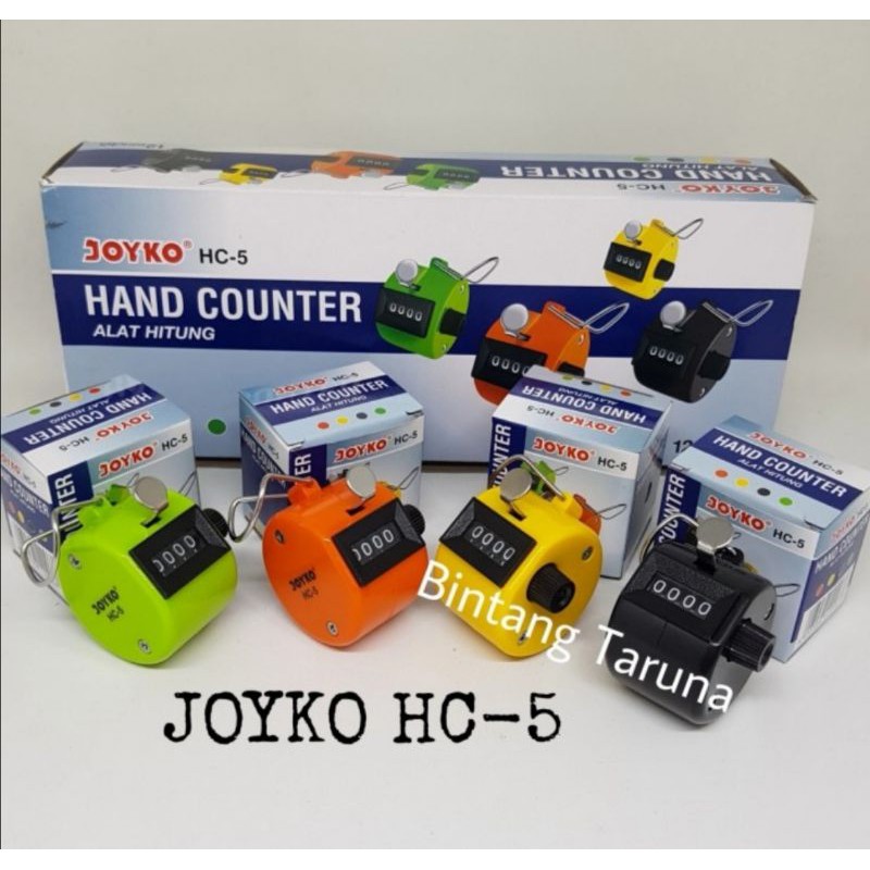 Alat Hitung Joyko HC-5 Hand Counter JOYKO HC-5 Hitung Tasbih Zikir HC5