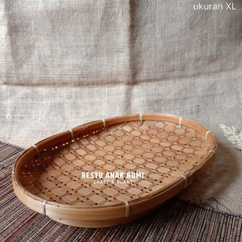 

Promo (B113) Piring Oval Bambu 32x28cm|Souvenir|Hampers|Hadiah|Pesta|Dapur|Saji|Dapur|Kerajinan