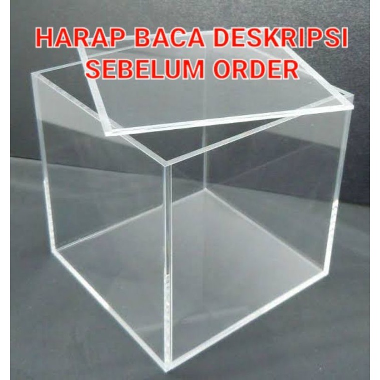 CUSTOM BOX AKRILIK / CUSTOM AKRILIK / ACRYLIC CUSTOM