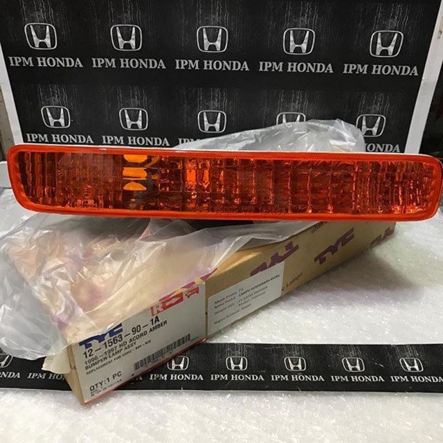 Lampu Lamp Sen sein Bumper Bemper Depan Bawah Honda Accord Cielo 1996 1997 Kuning Kanan / Kiri