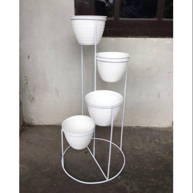 STANDING POT BULAN STANDING POT LINGKARAN 4in1