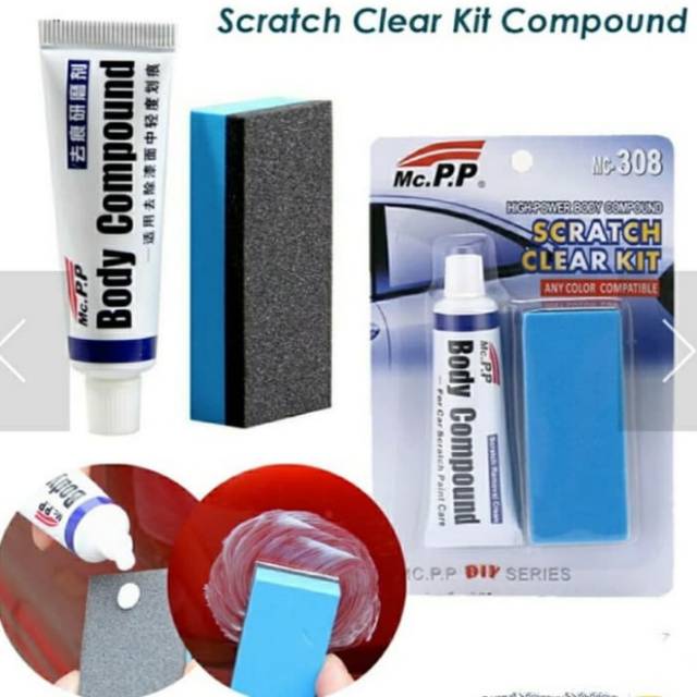 

BODY COMPOUND WAX PAINT CAR SCRATCH REFAIR