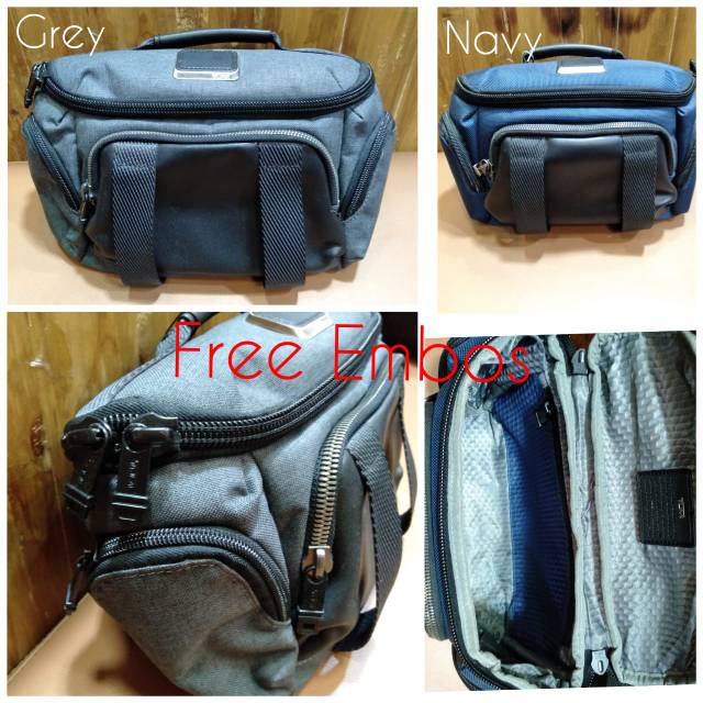 Tas pinggang waist bag Tumi grade import