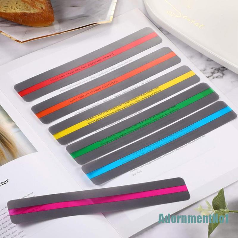 (AdornmentNo1) 6pcs / Set Penanda Buku Untuk Membaca