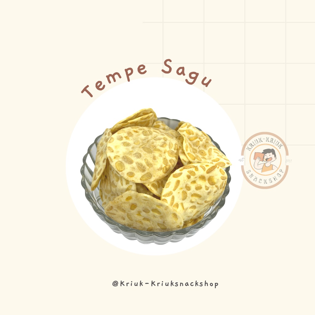 

KERIPIK TEMPE SAGU /KRIUK-KRIUKSNACKSHOP MALANG