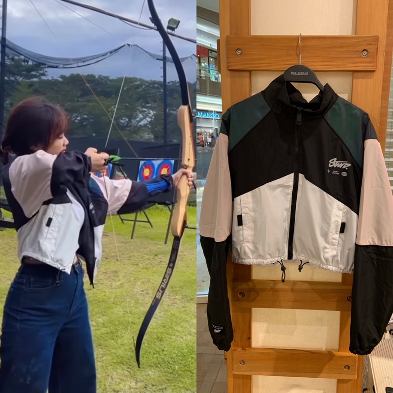 Jaket Pull&Bear cewek stwd seperti fuji