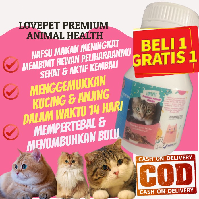 vitamin kucing gemuk dan bulu penggemuk kucing vitaminkucing obat nafsu makan kucing vitamin kucing 