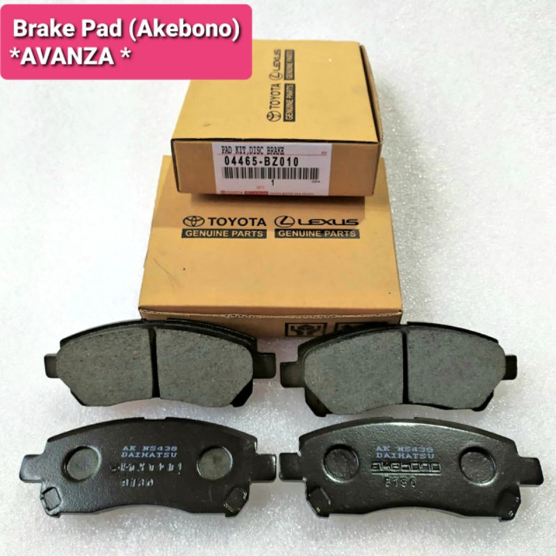 Brake Pad (Akebono)Avanza 04465-BZ010
