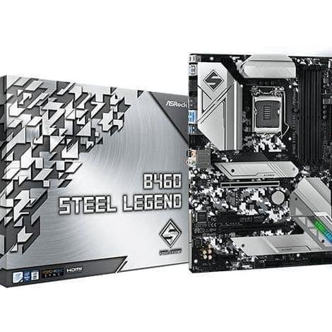 Komponen Komputer Asrock B460 Steel Legend Lga 1200.