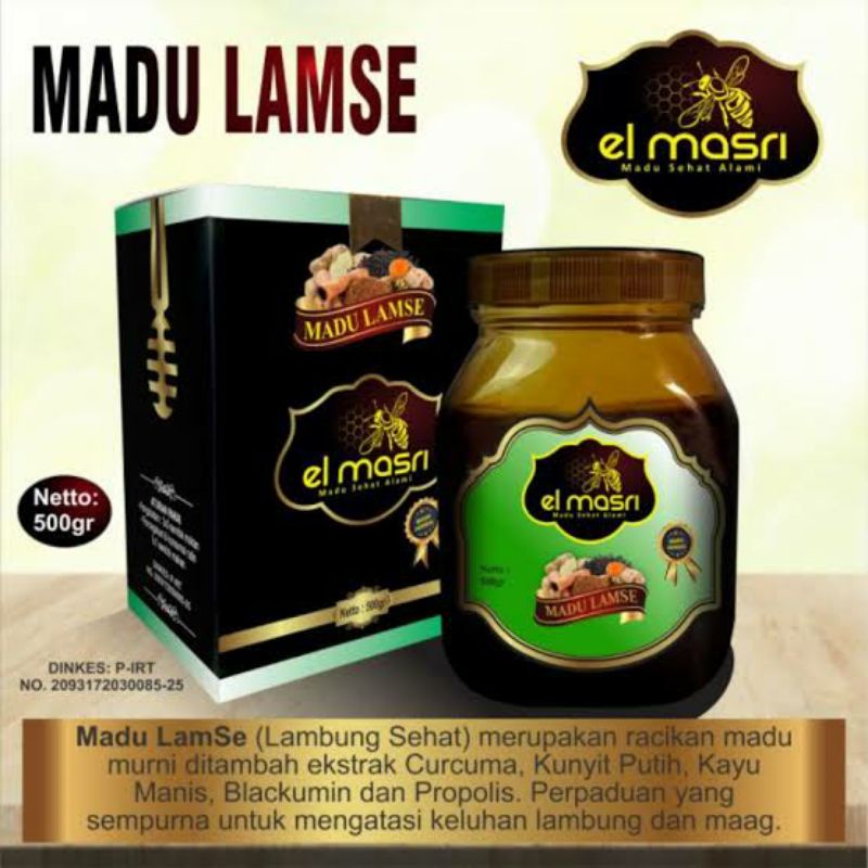 

MADU LAMSE ( LAMBUNG SEHAT ) ELMASRI 500gr