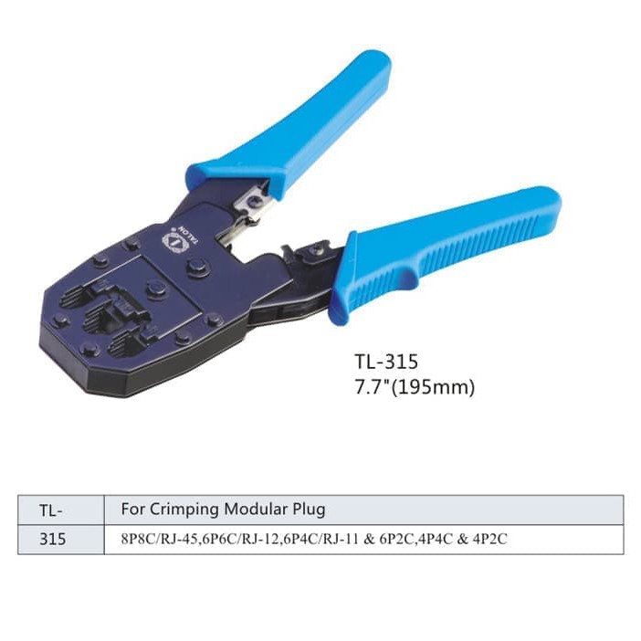 Tang Crimping Special Tools 3 in 1 Modular Crimping Tool (TL-315)