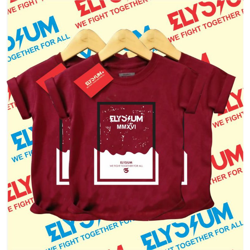  Kaos  Anak  ELYSIUM Premium Termurah Laki  Laki  dan 