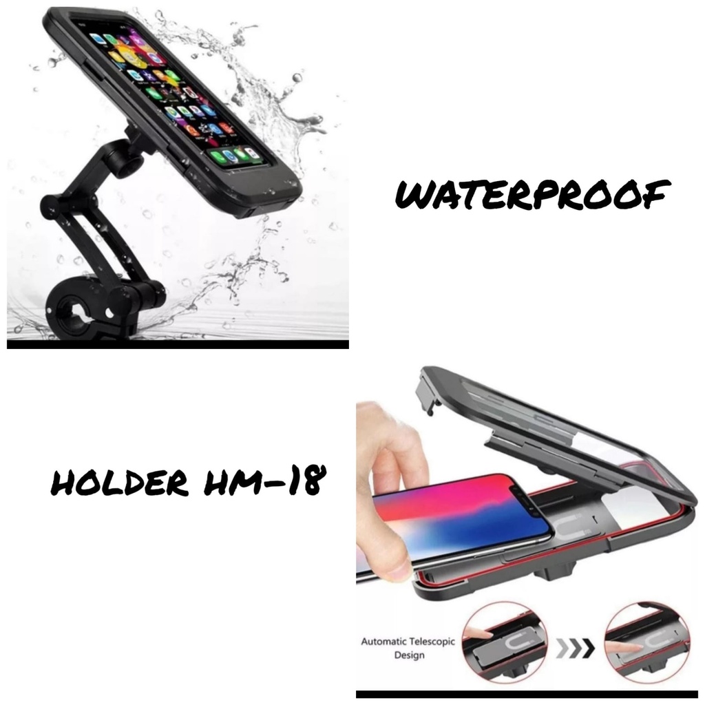 Holder HM-18  Waterproof GPS Stang Speda/Motor