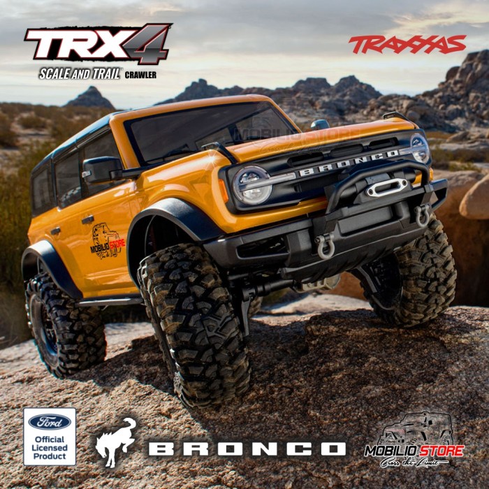 Jual Traxxas Trx4 All New 2021 Bronco 4x4 110 Rtr Rock Crawler