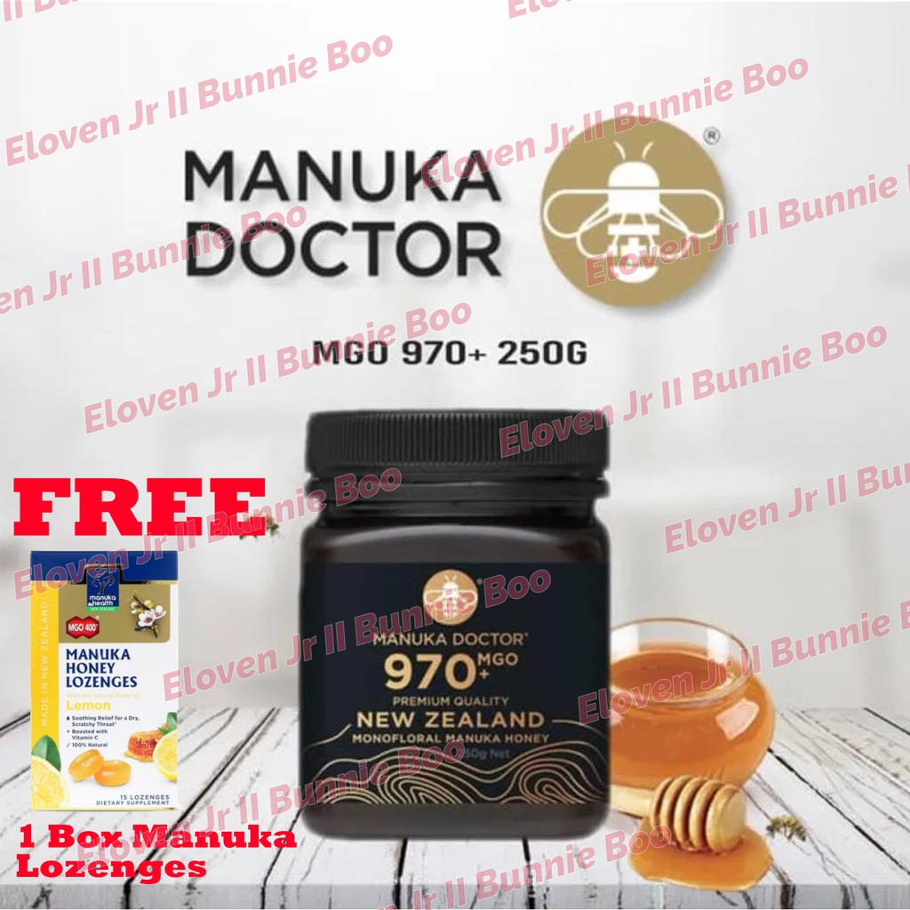 

Madu Manuka Doctor Manuka Honey MGO 970 250GR