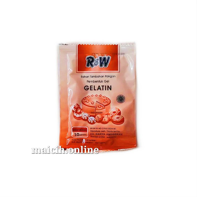 Bubuk Gelatin / Pembentuk Gel RW 10grm