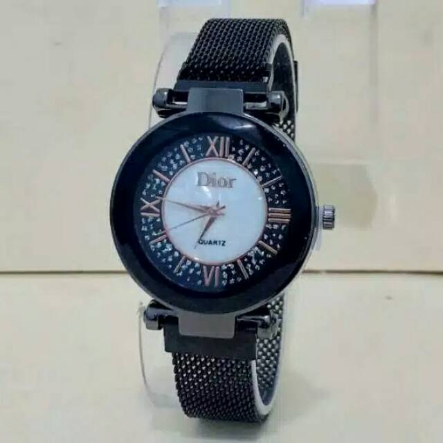 Jam Tangan Magnet Wanita Murah D*or Diamond Romawi