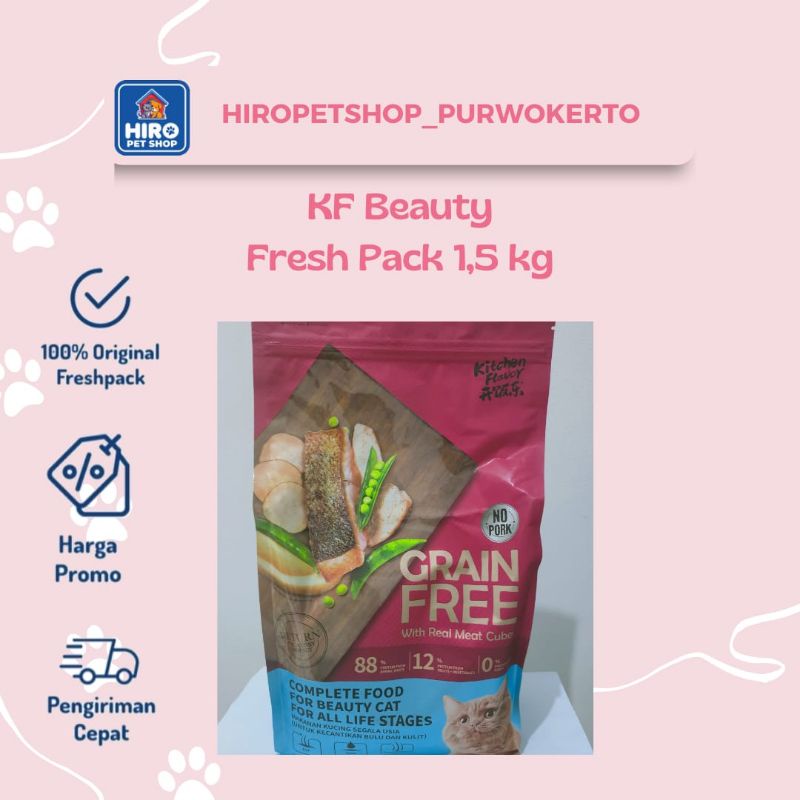 Makanan Kucing KF Beauty Repack 500gr